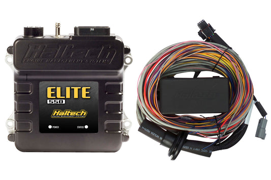 Haltech Elite 550 + Premium Universal Wire-in Harness Kit