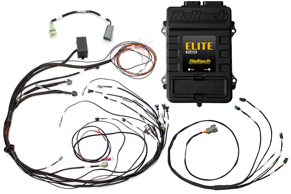 Haltech Elite 1500 + Mazda 13B S4/5 CAS with IGN-1A Ignition Terminated Harness Kit