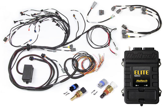 Haltech Elite 2500 + Terminated Harness Kit for Nissan RB Twin Cam With Series 2 (late) ignition type sub harness