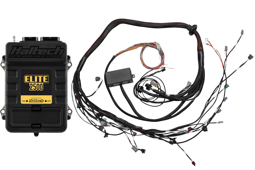 Haltech Elite 2500 + Toyota 2JZ HPI6 Terminated Harness Kit