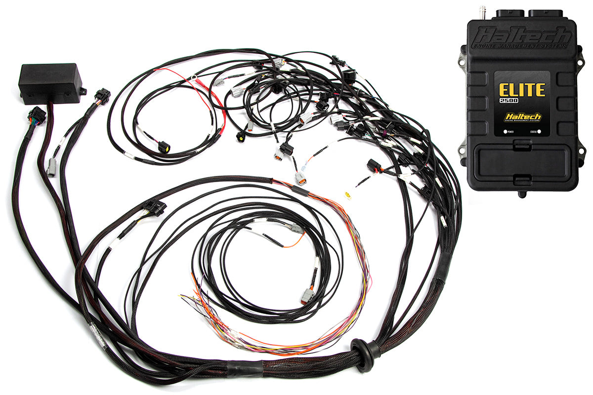 Haltech Elite 2500 + Terminated Harness Kit For Ford Falcon BA/BF Barra 4.0L I6