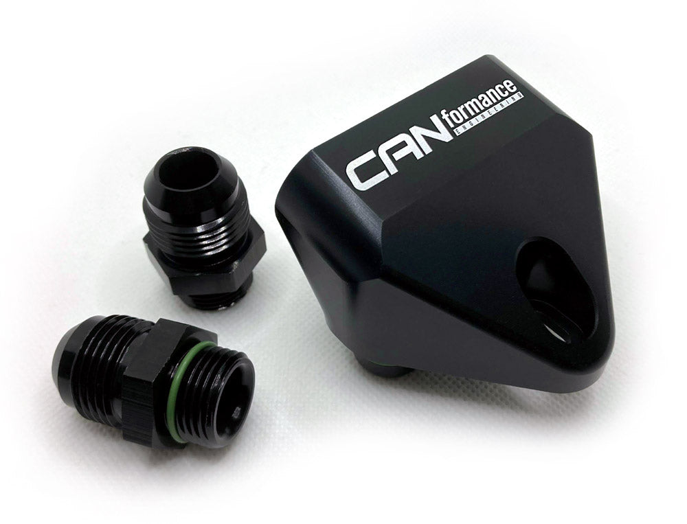 CanFormance 8HP Oil Cooler Adapter – 18mm ports