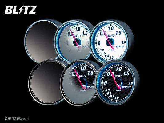 Blitz Mirror Drive Carbon Vacuum Gauge