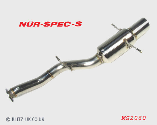 Blitz Nur Spec S Exhaust - Impreza GDB, GDA EJ20T