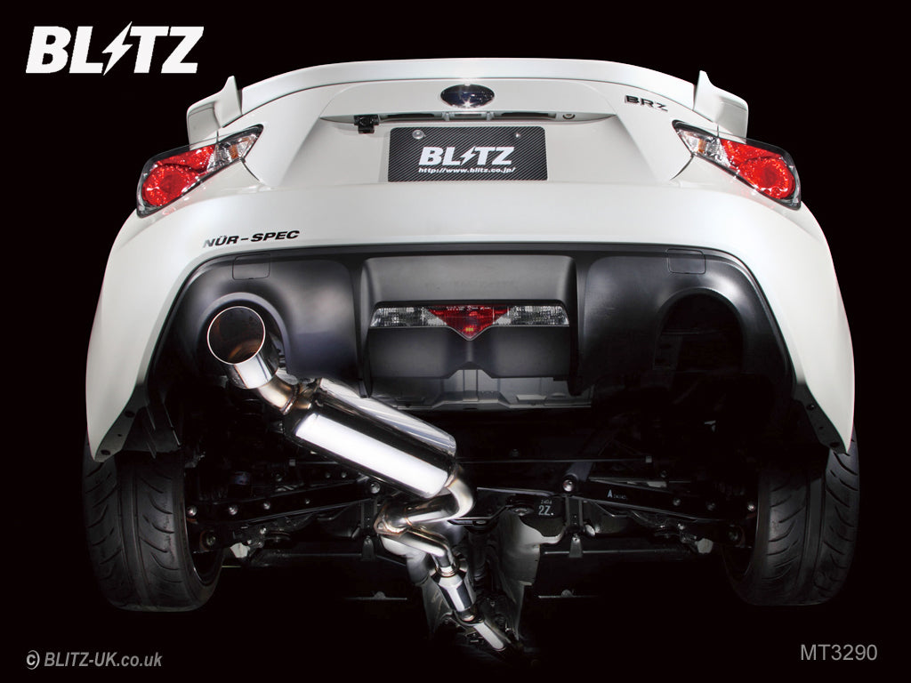 Blitz NUR Spec R Exhaust Sytsem - Single Exit - GT86 & BRZ