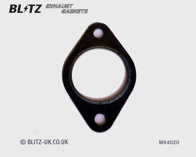 Blitz Exhaust Gasket - 53mm Bore - 10.5mm x 87mm centres