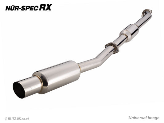 Blitz Nur Spec RX Exhaust System - 200SX S15 SR20DET