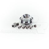 PowerHouse Racing (PHR) ORB/Oil Temp/Crank Case Pressure Combination Adapter for 2JZ