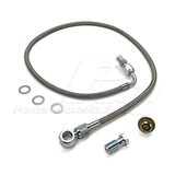 PHR Turbo Oil Feed Kit for 2jzgte for Tubular Style Manifold
•Stainless braided line
•1/8" NPT
 -Includes Banjo Bolt & Fitting for Clearance