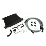 PHR Transmission Cooler for Ford 6R80 Conversion into Supra
 - Stainless braided hose
 - Black hose ends