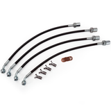 PHR Stainless Brake Line Kit for IS300
•Stainless braided lines with black coating