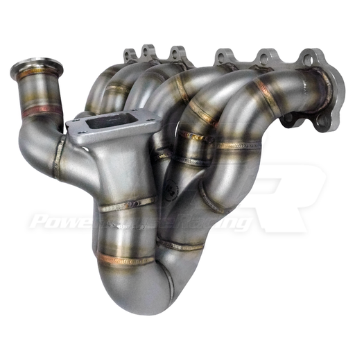 PHR S45QR Turbo Manifold for 2JZ-GTE
 Collector: Cast
 Turbine Fitment: T4 4-Bolt
 Turbo Scroll: Single Scroll
 Number of wastegates: (S) Single wastegate
 Wastegate Flange(s): TiAL 60mm