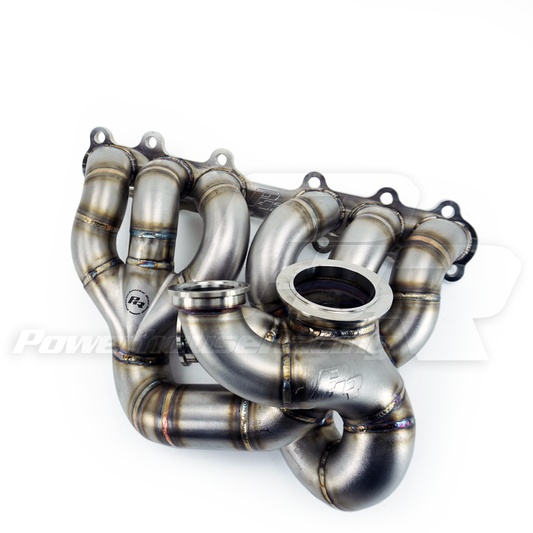 PHR V45QR Turbo Manifold for 2JZ-GE
 Collector: Cast
 Turbine Fitment: Other
 Turbo Scroll: Single Scroll
 Number of wastegates: (S) Single wastegate
 Wastegate Flange(s): TiAL 60mm