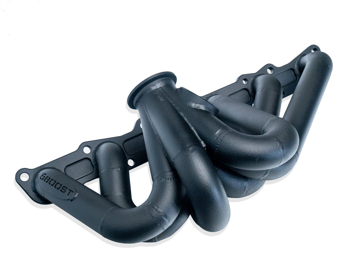 6Boost Nissan RB20/25DET Reverse Rotation V-Band Exhaust Manifold