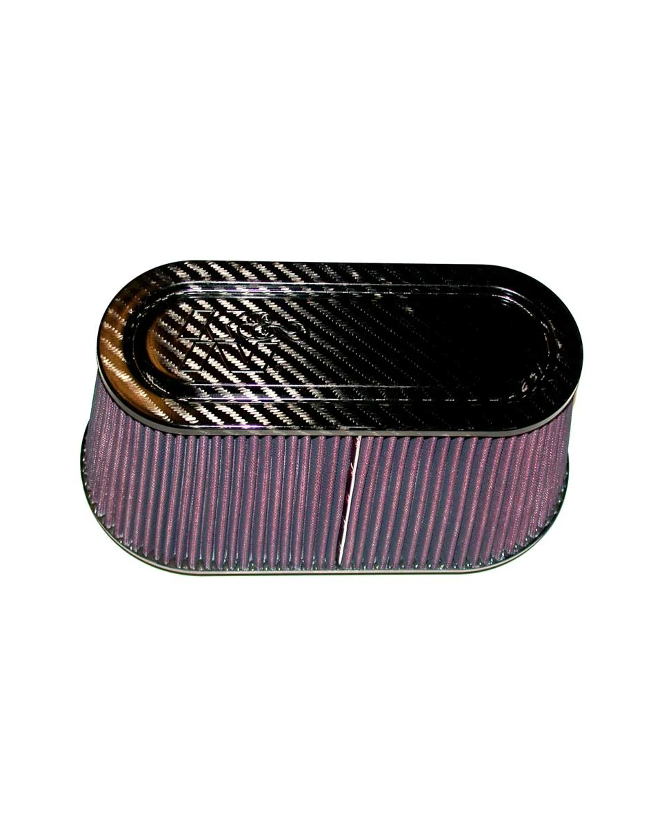 K&N Universal Air Filter - Carbon Fiber Top & Base RP-5115