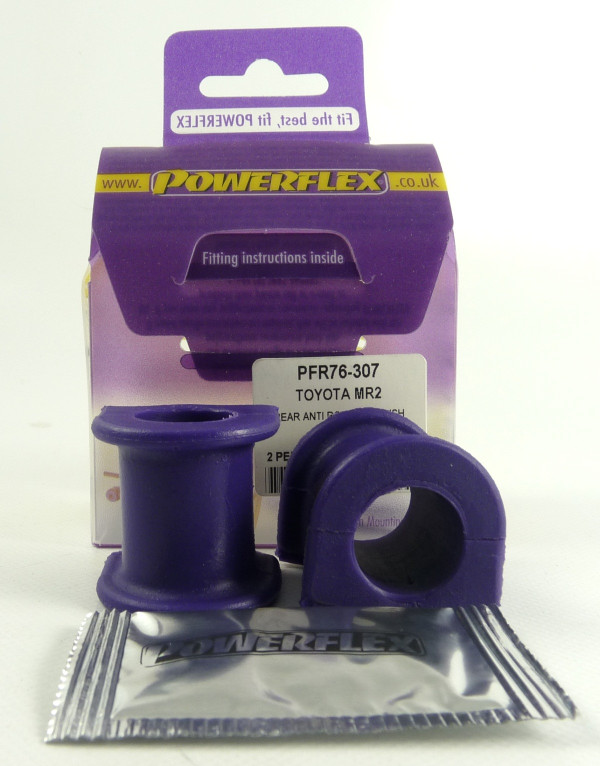 Powerflex Rear Anti Roll Bar Bush 20mm Toyota MR2 Gen2 SW20 (1989 - 1999)MR2 SW20 REV 2 to 5 (1991 - 1999)