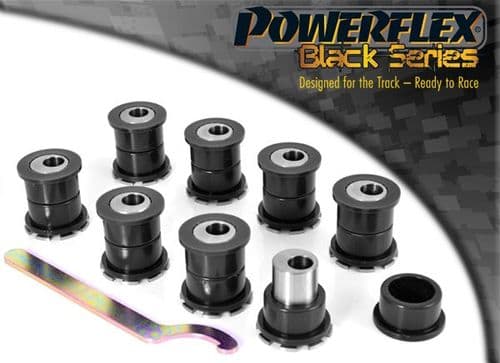 Powerflex Rear Upper & Lower Arm Bush - Adjustable Nissan Skyline BLACK