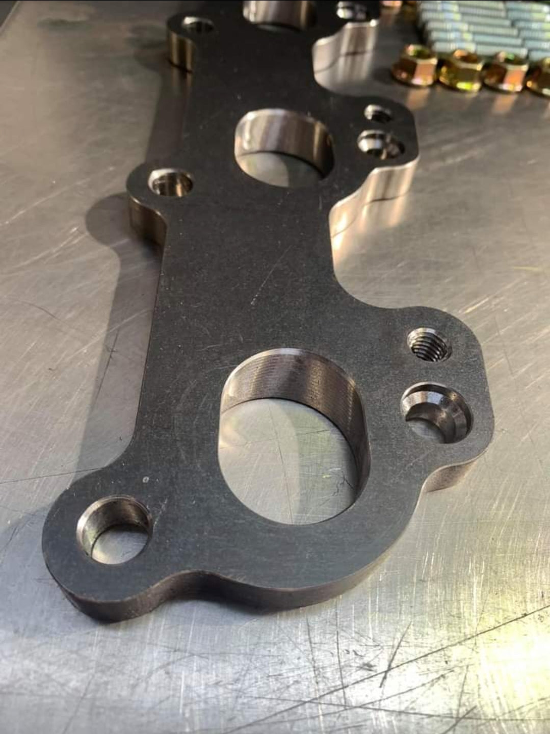 6Boost SOHC to BA-FG Turbo Manifold Adapter