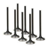 Supertech Stainless Steel Black Nitride Exhaust Valves for a Honda K20A2 - Flat