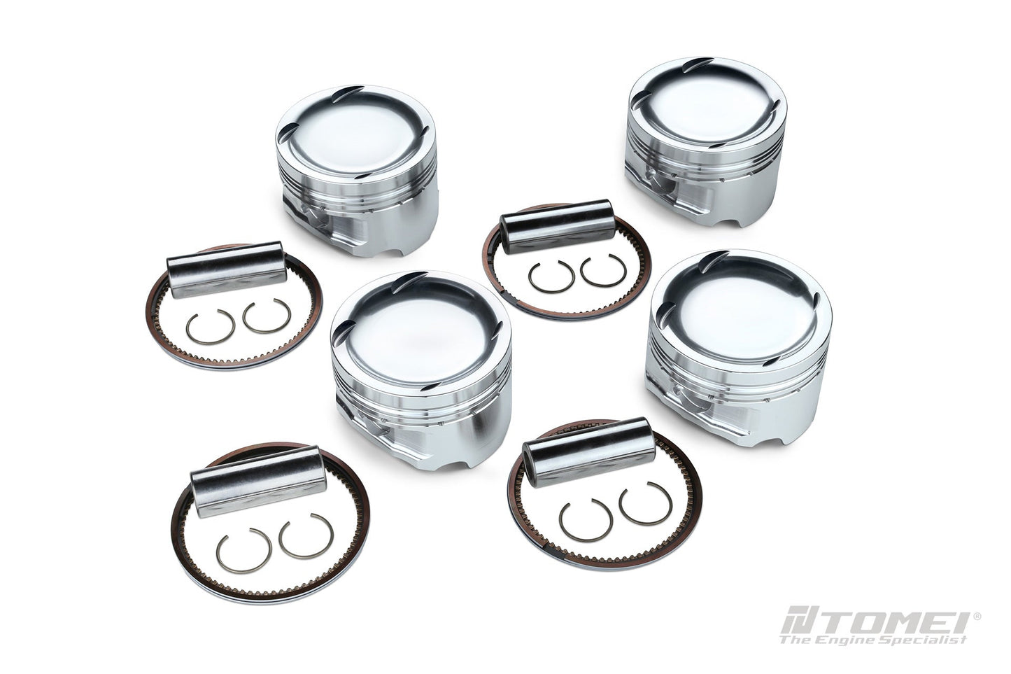 TOMEI FORGED PISTON SET 4G63 85.50mm CH31.65 (2.2/2.3)