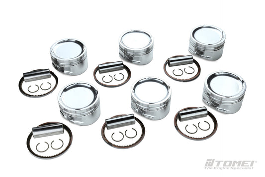 TOMEI FORGED PISTON SET 2JZ-GTE 87.00mm CH29.50 (3.6) CP