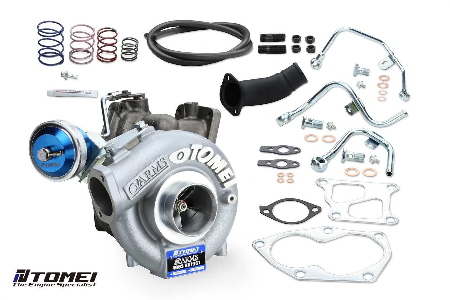 TOMEI B/B TURBOCHARGER ARMS BX7960 4G63 EVO4-9