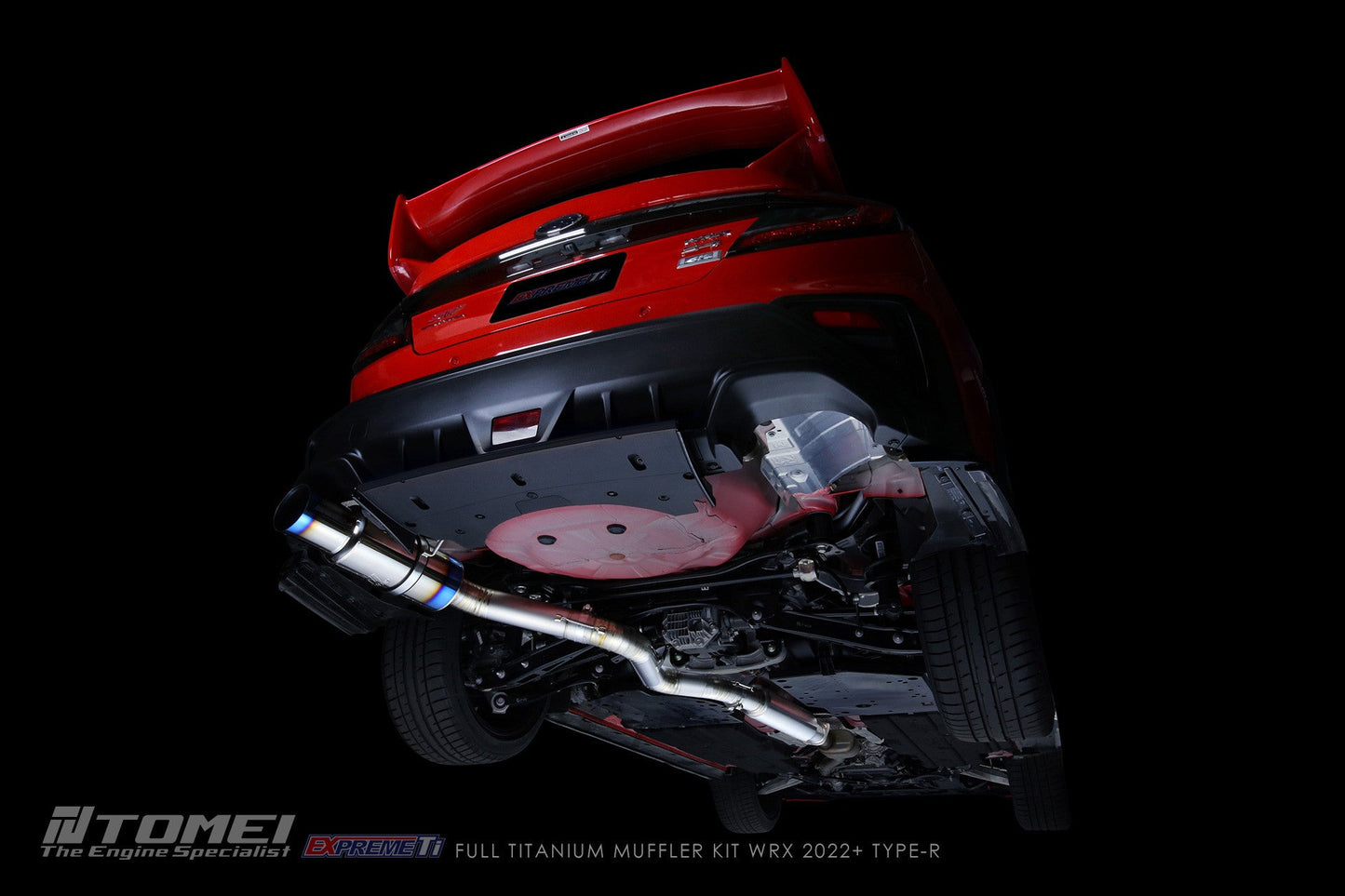 TOMEI FULL TITANIUM MUFFLER EXPREME Ti WRX 2022+ TYPE-R