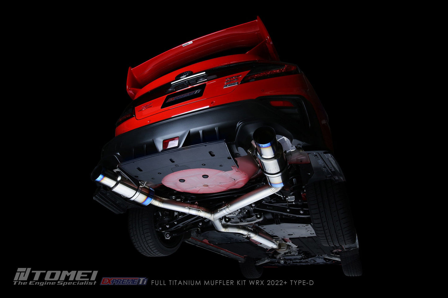 TOMEI FULL TITANIUM MUFFLER EXPREME Ti WRX 2022+ TYPE-D