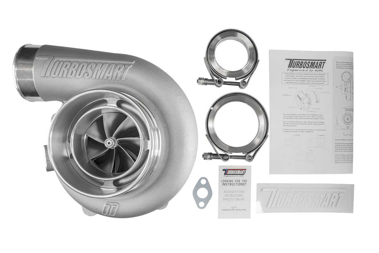 TS-1 Turbocharger 7170 (Kompact) V-Band Reverse Rotation 0.96AR Externally Wastegated