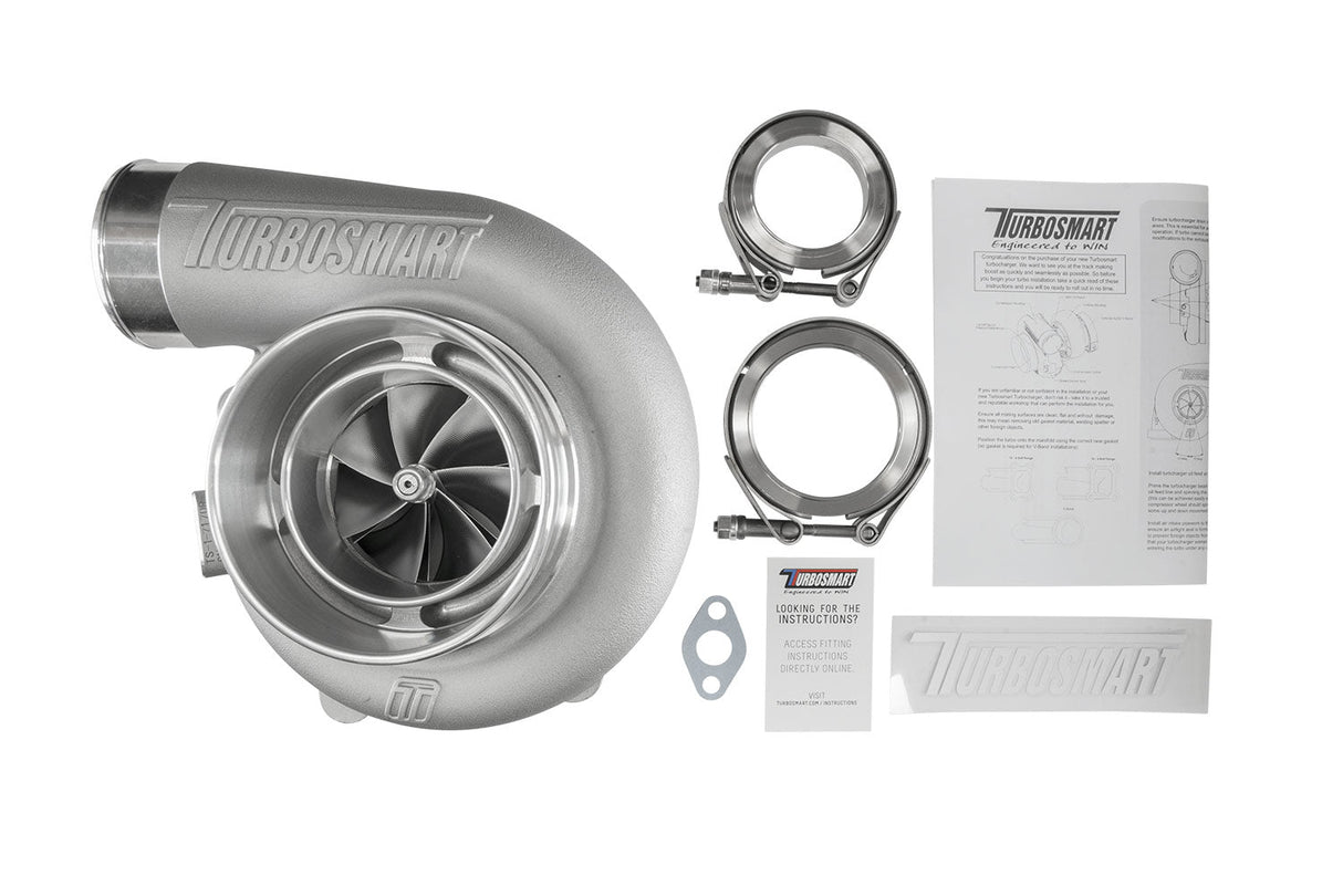 TS-1 Turbocharger 7170 (Kompact) V-Band Reverse Rotation 1.07AR Externally Wastegated