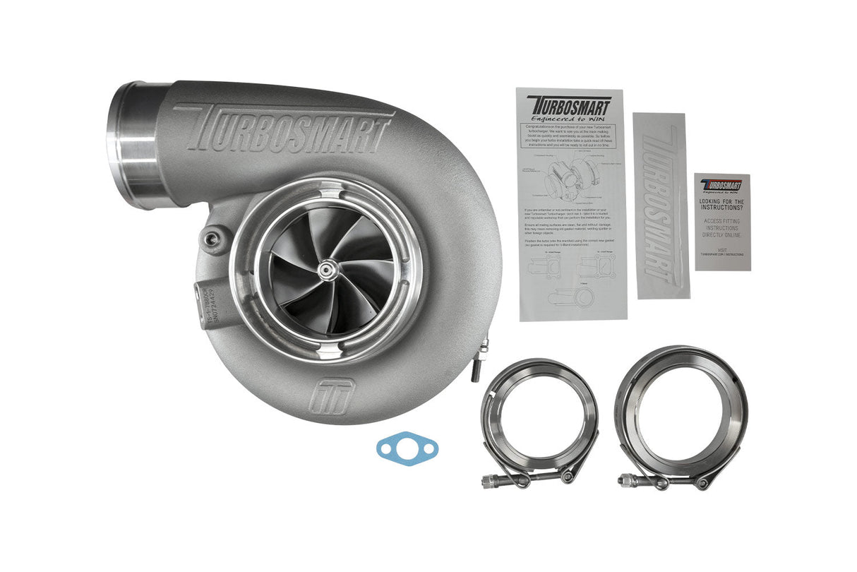 TS-1 Turbocharger 7880 V-Band Reverse Rotation 0.96AR Externally Wastegated