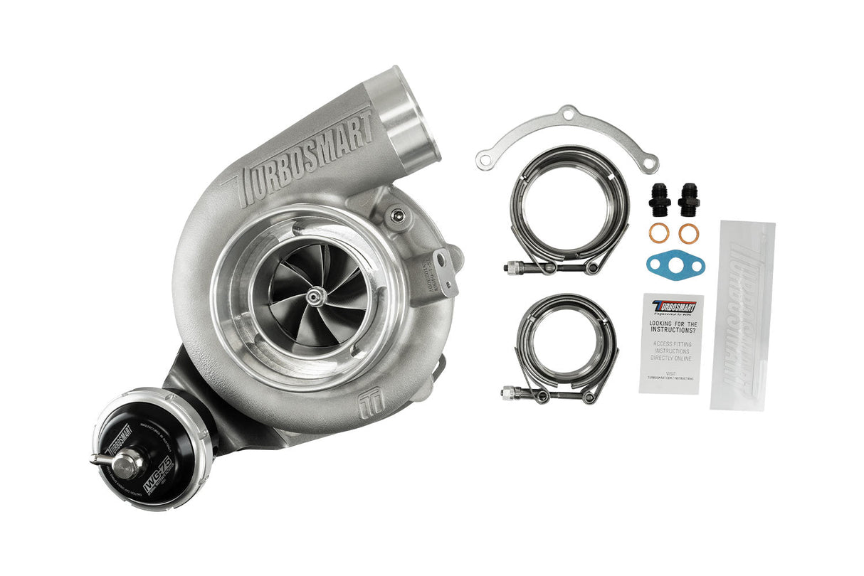 TS-2 Turbocharger (Water Cooled) 6466 V-Band 0.82AR Internally Wastegated
