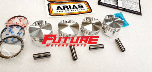 Arias Piston Kit Toyota Starlet Glanza EP82 EP91 4EFTE - Future Motorsports - ENGINE BLOCK INTERNALS - Arias Pistons - Future Motorsports