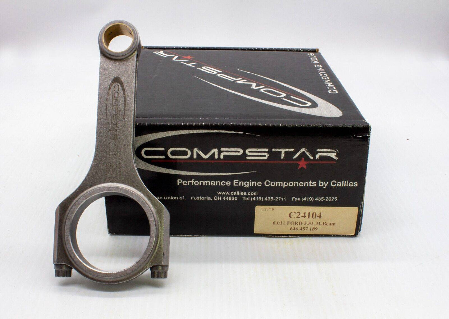 Callies Compstar Ford 3.5 L EcoBoost H-Beam Connecting Rod Length 152mm With ARP625+