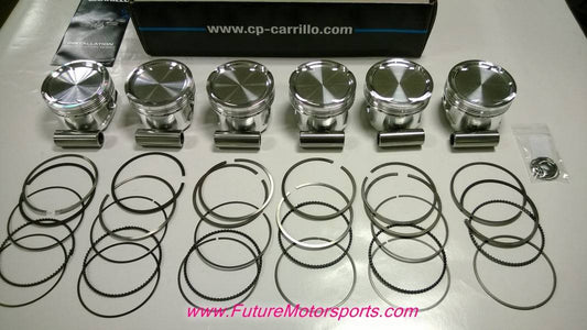 CP Carrillo Piston Kit - Toyota Supra 1JZ - Future Motorsports - ENGINE BLOCK INTERNALS - CP Carrillo - Future Motorsports