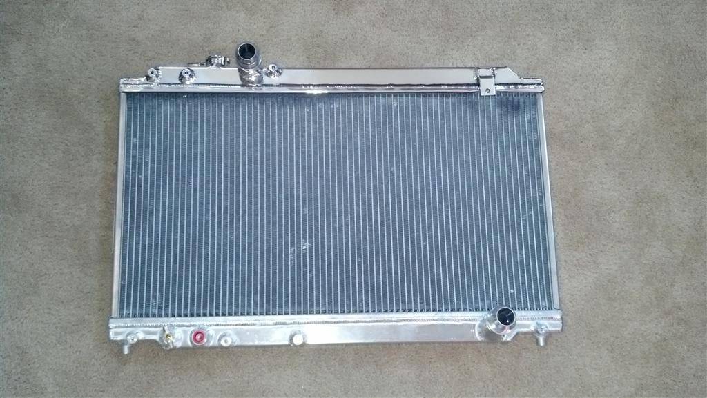 FLUIDYNE 3 ROW Radiator SUPRA JZA80 2JZGTE - Future Motorsports - RADIATOR - FLUIDYNE - Future Motorsports