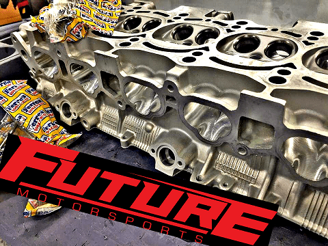 Future Motorsports CNC Stage 4 Race 2JZ Cylinder Head 1300-1600hp - Future Motorsports - BUILT CYLINDER HEADS - Future Motorsports - Future Motorsports