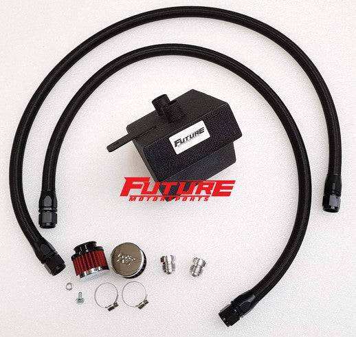 Future Motorsports Stage 2+ Toyota Supra 2JZ Oil Catch Tank / Breather Kit - Future Motorsports - OIL CATCH TANKS & BREATHER KITS - Future Motorsports - Future Motorsports