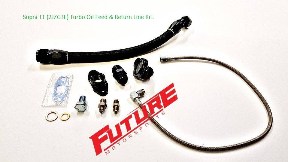 Future Motorsports Single Turbo Oil Feed & Return Kits Supra 2JZ - Future Motorsports - TURBO COMPONENTS - Future Motorsports - Future Motorsports