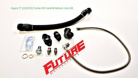 Future Motorsports Single Turbo Oil Feed & Return Kits Supra 2JZ - Future Motorsports - TURBO COMPONENTS - Future Motorsports - Future Motorsports