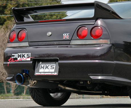 HKS Super Turbo Muffler Exhaust Skyline R33 GTR RB26DETT 31029-AN002 - Future Motorsports -  - HKS - Future Motorsports