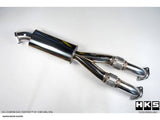 HKS CENTRE PIPE WITH SILENCER SKYLINE R35 GTR VR38DETT - Future Motorsports - EXHAUST & DOWNPIPE - HKS - Future Motorsports