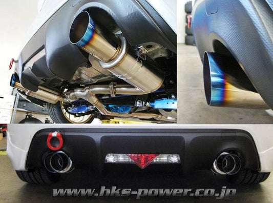 HKS Hi-Power Spec-L GT86 BRZ Scion Titanium Tip - Future Motorsports - EXHAUST & DOWNPIPE - HKS - Future Motorsports