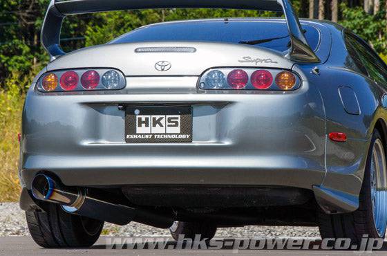 HKS Racing Muffler 4 Inch Exhaust System Supra 93-2002 2JZ 31008-BT001 - Future Motorsports - EXHAUST & DOWNPIPE - HKS - Future Motorsports