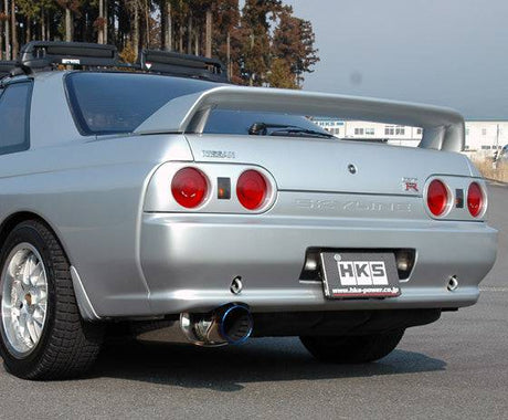 HKS Super Turbo Muffler Exhaust Nissan Skyline R32 GTR RB26DETT 31029-AN001 - Future Motorsports - EXHAUST & DOWNPIPE - HKS - Future Motorsports