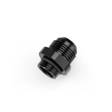 PHR PowerHouse Racing '-10ORB Male to -12AN Male Fitting, Straight, Aluminum, Anodized Black
