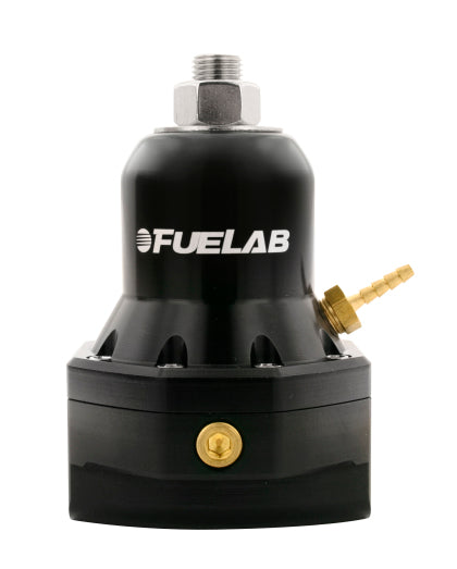 PHR PowerHouse Racing Fuelab 565 EFI Adjustable Fuel Pressure Regulator 40-80 PSI (2) -10AN In (1) -10AN Return Max Flow Bypass - Black