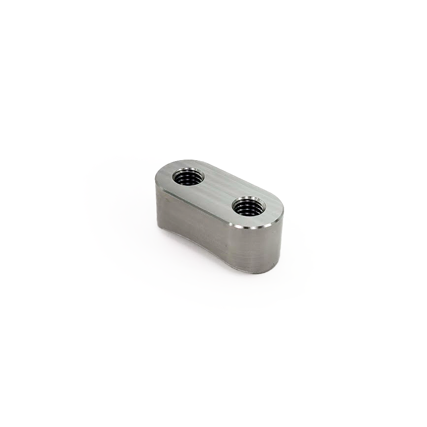 PHR PowerHouse Racing Weld Bung for exhaust hanger to 4" Pipe, (2-hole)