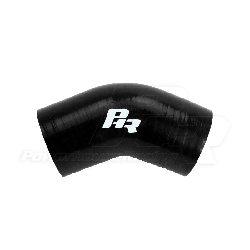 PHR powerhouse racing.5" ID 45 Degree Coupler, 1.5" Legs, Black