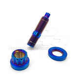 PHR PowerHouse Racing PHR Titanium Stud Kit, M10X1.25, 12pt, 37mm - Includes Stud, Nut and Washer